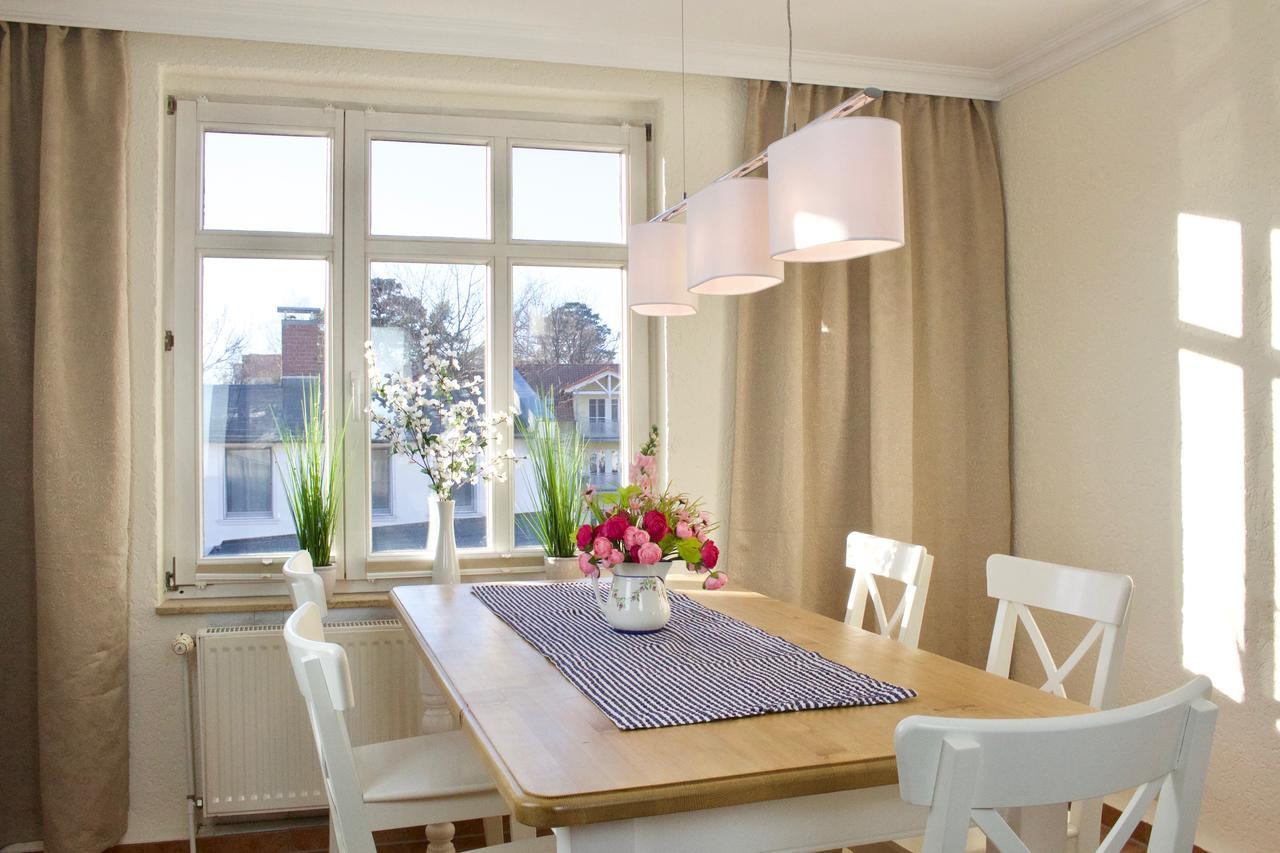 Strandnahe Fewo Mit 3 Schlafzimmern Und Balkon, Villa Vergissmeinnicht 02, Binz Extérieur photo