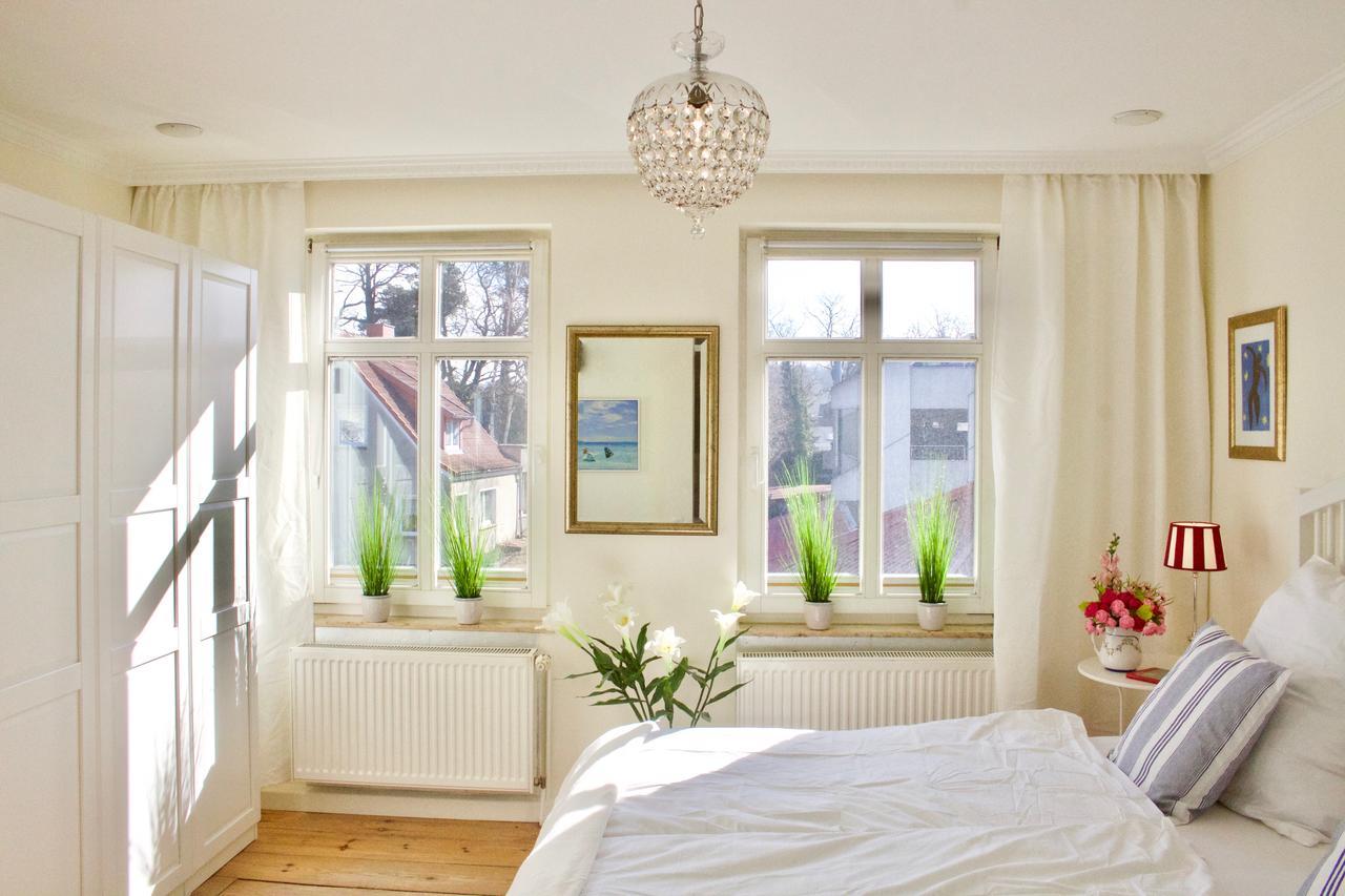 Strandnahe Fewo Mit 3 Schlafzimmern Und Balkon, Villa Vergissmeinnicht 02, Binz Extérieur photo